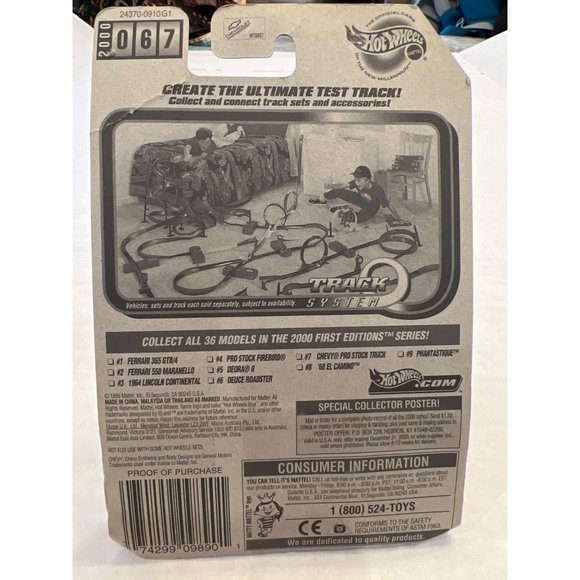 Hot Wheels 2000 First Editions 7 of 36 Collectable Chevy Pro Stock Truck - Picture 7 of 9